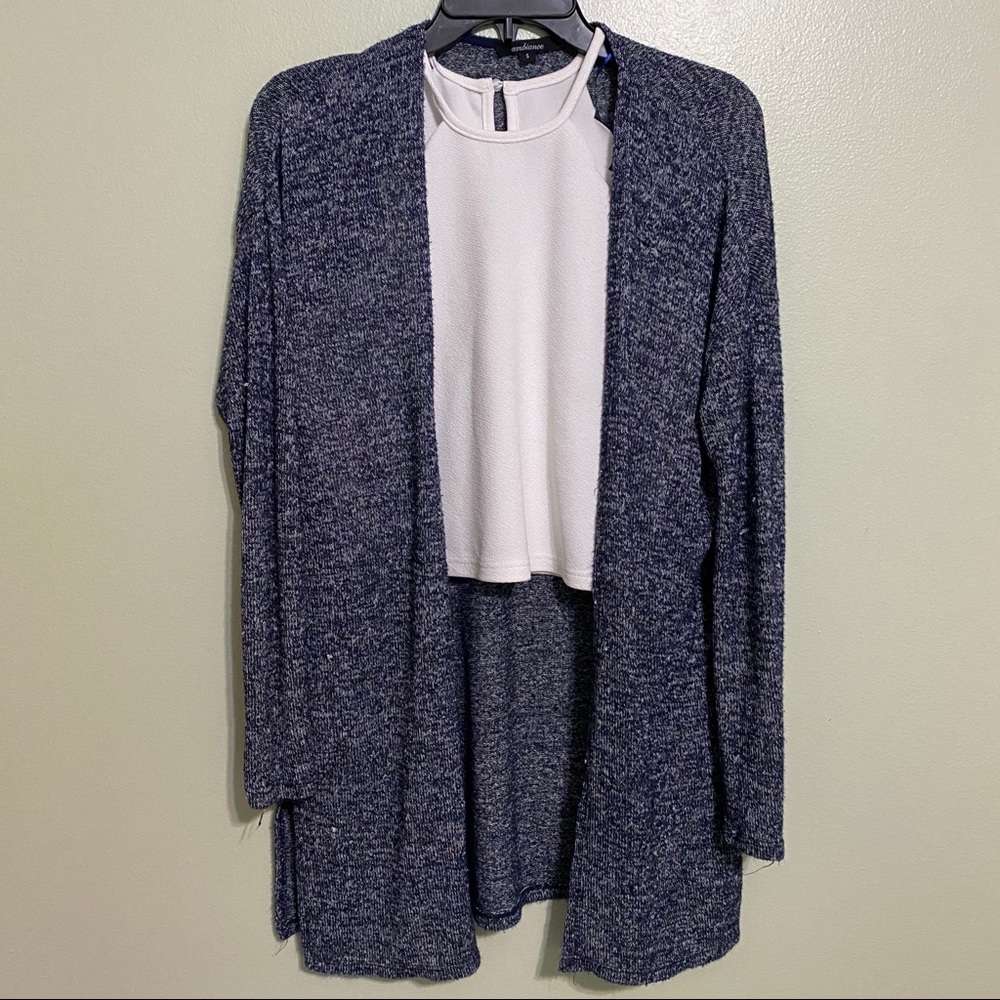 Ambiance Navy Cardigan